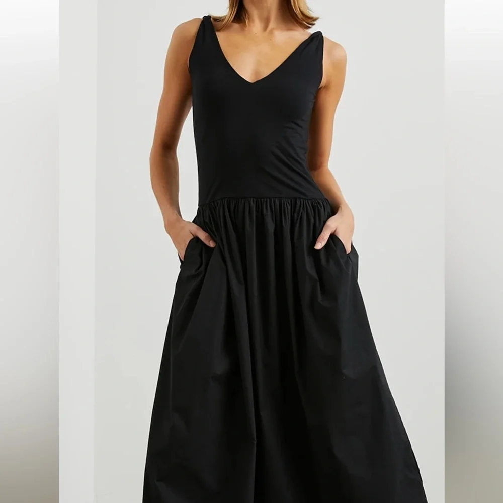 Rails Elegant Black Sleeveless Dress - Picture 3 of 5